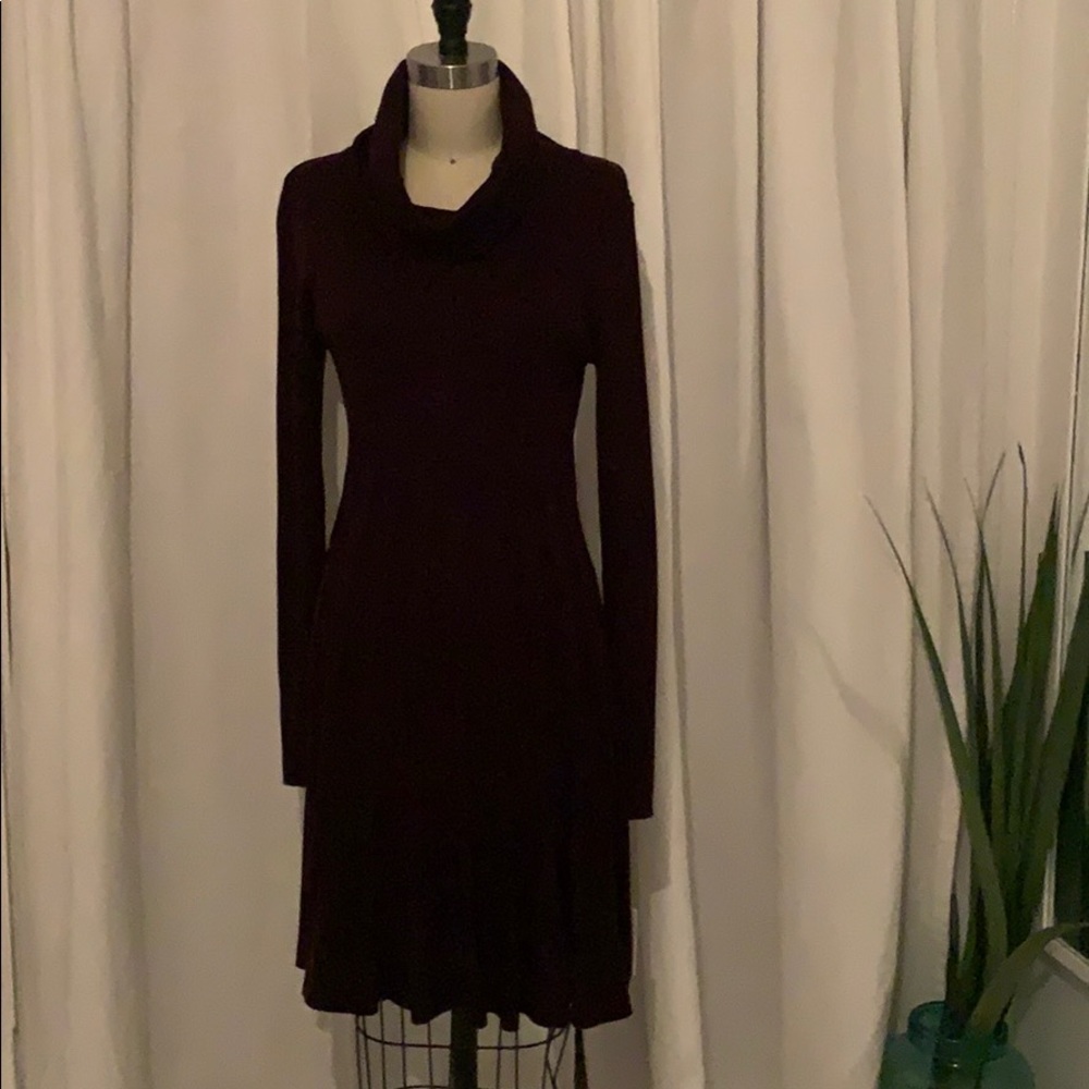 NWT deep burgundy knit Dress